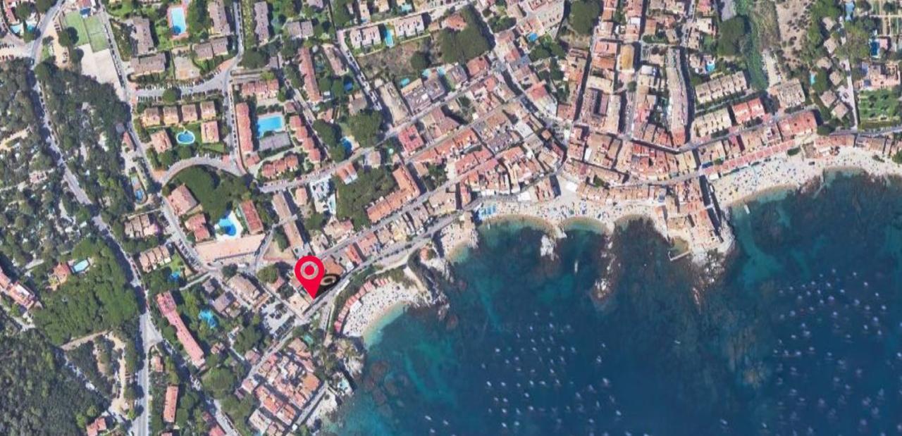 Precioso Apartamento Reformado En 1Ra Linea De Mar Sin Vistas Calella De Palafrugell Exterior foto